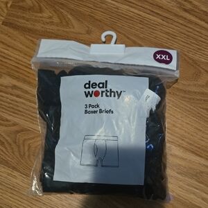 REI Black Boxer Briefs Essential Comfort